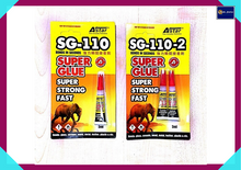 Load image into Gallery viewer, (RM2) Astar Super Glue 3ML (Sg-110) / Gam Gajah / Leather Glue / Super Strong Glue
