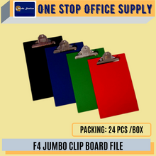 Load image into Gallery viewer, OKADA PVC Clip Board / Clipboard / Writing Board / Wire Clipboard / Jumbo Clipboard / Document Holder
