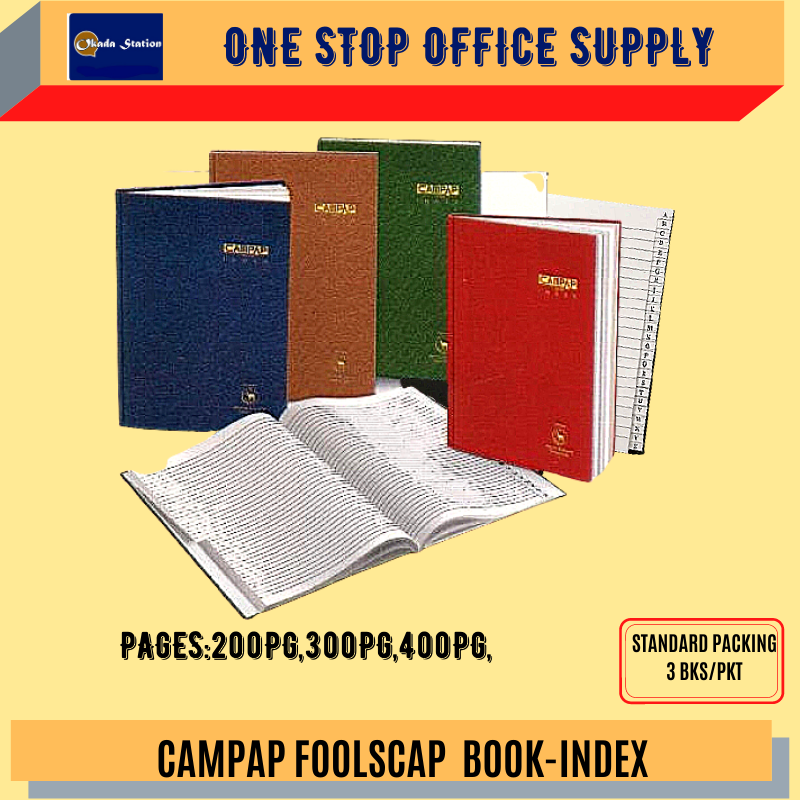 CAMPAP FOOLSCAP INDEX  BOOK