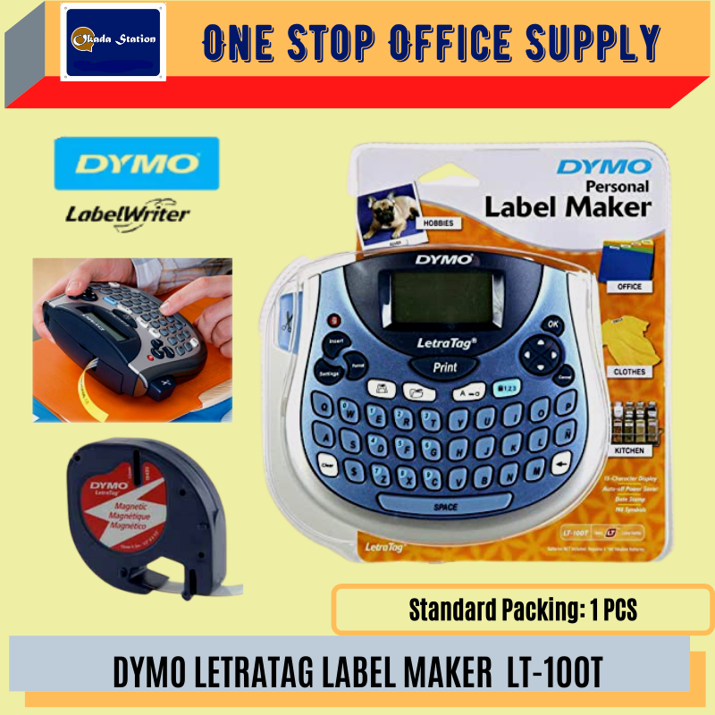 DYMO LETRATAG LABEL MAKER  LT-100T