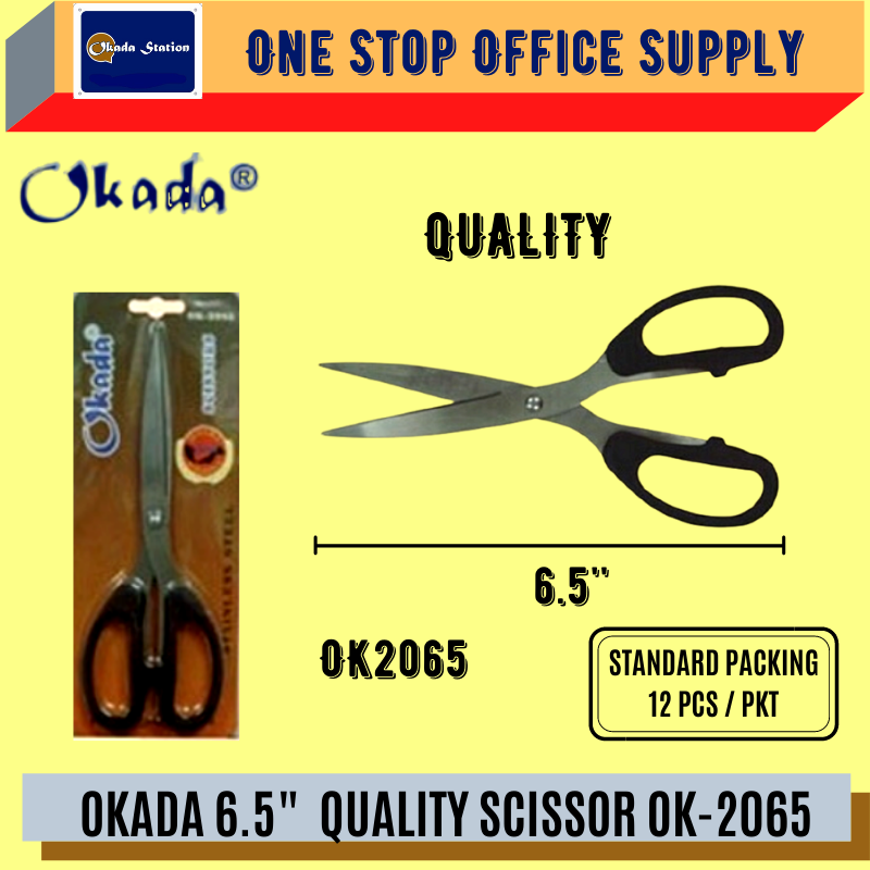 QUALITY OFFICE SCISSORS 6.5'' / OFFICE SCISSORS / 6.5