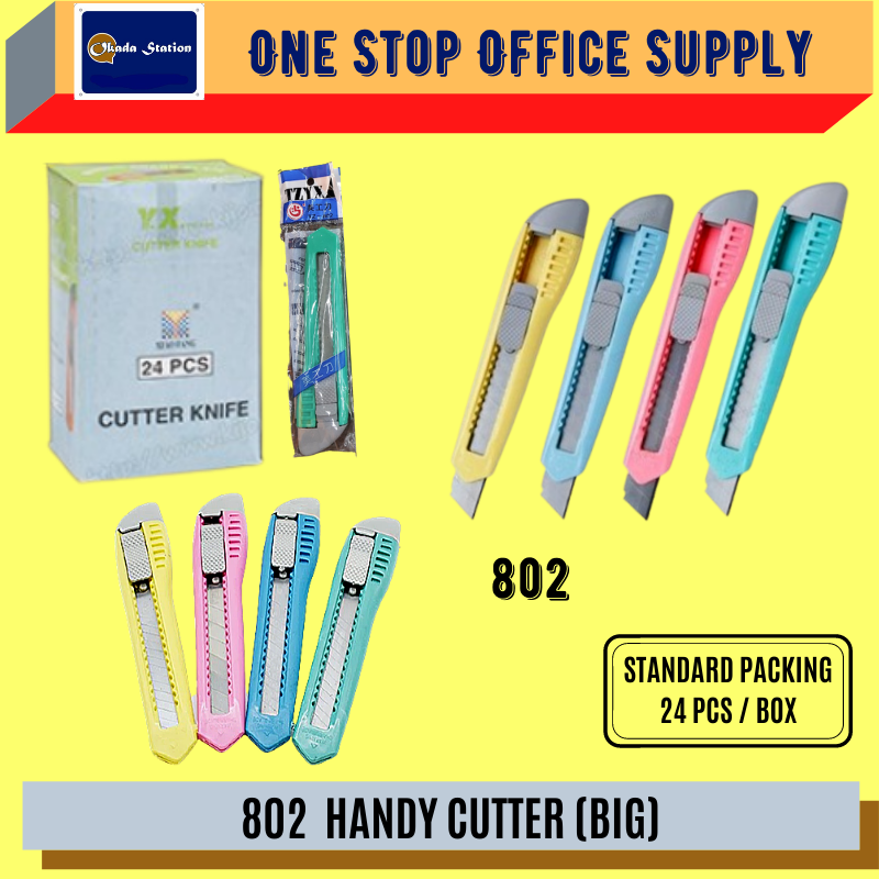 (RM2)  802  HANDY CUTTER (BIG) / CUTTER / PISAU / BIG CUTTER / 802