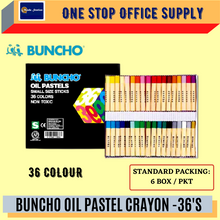 Load image into Gallery viewer, BUNCHO Oil Pastels (36&#39;s) / Crayon / BUNCHO Crayon / Color / Colour / Oil Pastel / Oil Pastels / Buncho
