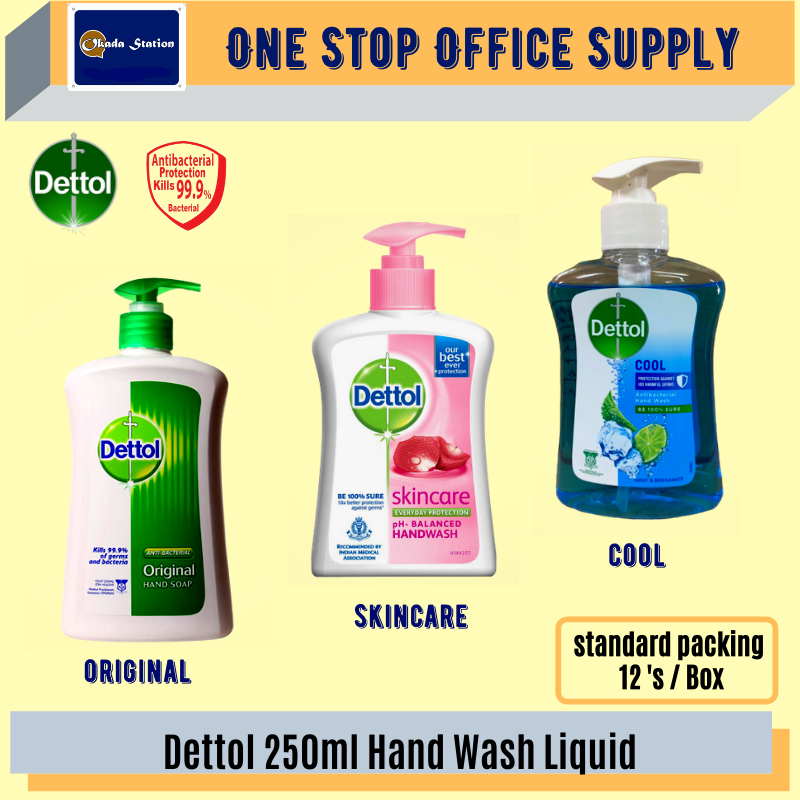 DETTOL ANTISEPTIC HAND WASH 250ML / HAND WASH / DETTOL HAND WASH / HAND SHAMPOO #250ML