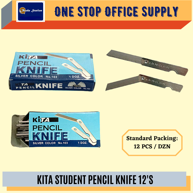 KITA PENCIL KNIFE -12'S