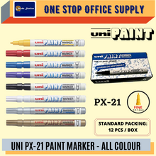 Load image into Gallery viewer, UNI Paint Marker PX-21 / Fine Point / Marker Cat / Paint Marker / PX 21
