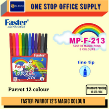 Load image into Gallery viewer, Faster Parrot Magic Color Pens (12 Colors) / Magic Colour Pens / Drawing Pen / Color Pen
