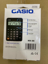 Load image into Gallery viewer, CASIO CALCULATOR MX-8B/CASIO/ CALCULATOR /MX-8B #8 DIGITS
