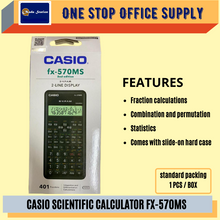 Load image into Gallery viewer, CASIO SCIENTIFIC CALCULATOR FX-570MS (Original) / Casio 570ms / 570ms 2nd edition / Scientific Calculator / fx 570ms
