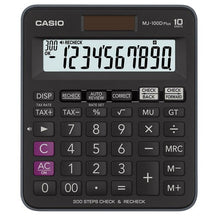 Load image into Gallery viewer, CASIO CALCULATOR MJ-100D PLUS (Original) / 10 Digits / Casio Calculator / Calculator Plus / Desktop Calculator
