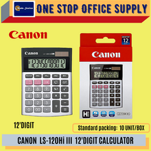 Load image into Gallery viewer, CANON CALCULATOR LS-120Hi III (Original) / Canon Calculator / LS120 HI Calculator / 12 Digits Calculator / LS120 HI III
