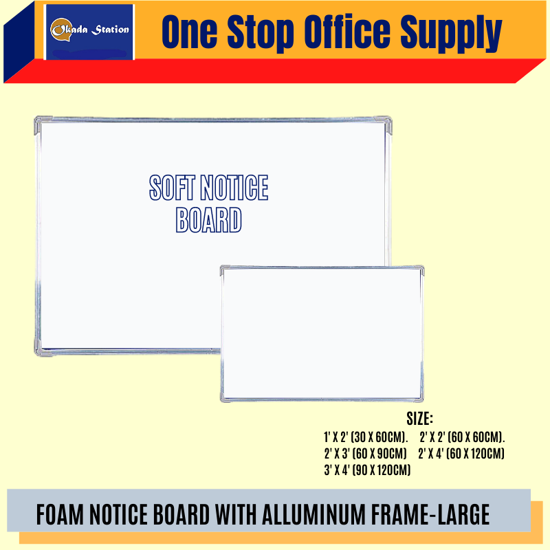 SOFT NOTICE BOARD-MEDIUM SIZE / SOFT BOARD/ PAPAN NOTICE