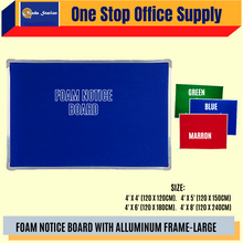 Load image into Gallery viewer, COLOUR FOAM NOTICE BOARD -LARGE SIZE/FOAM BOARD/ NOTICE BOARD
