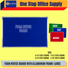 Load image into Gallery viewer, COLOUR FOAM NOTICE BOARD -LARGE SIZE/FOAM BOARD/ NOTICE BOARD
