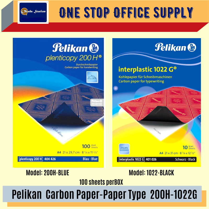 PELIKAN CARBON PAPER 200H / 1022G /PELIKAN / CARBON PAPER / #200H #1022G