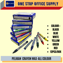 Load image into Gallery viewer, PELIKAN MARKING CRAYON-12 PCS /PELIKAN/ MARKING CRAYON/#ALL COLOUR
