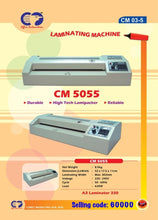 Load image into Gallery viewer, COMET 5055 A3 Laminating Machine / Laminator / Sealing Machine / A3 Paper Film Laminating Machine
