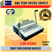 Load image into Gallery viewer, COMET CM-5080 Heavy Duty Binding Machine / Comb Binding Machine / Heavy Duty Binder / Office Machine
