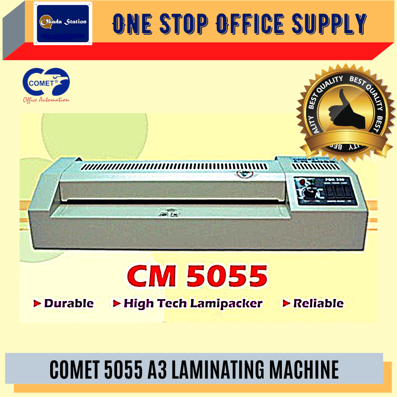 COMET 5055 A3 Laminating Machine / Laminator / Sealing Machine / A3 Paper Film Laminating Machine