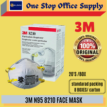 Load image into Gallery viewer, 3M N95 8210 FACE MASK -20&#39;S (BOX) /3M/FACE MASK/#8210
