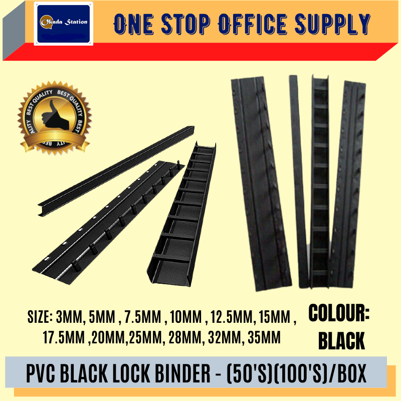 OKADA Lock Binder / Binding Press / Binding Strip / Press Binder / Press Binding / Press Binder Comb