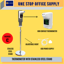 Load image into Gallery viewer, THERMOMETER WITH STAINLESS STEEL STAND SET
