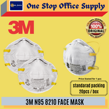 Load image into Gallery viewer, 3M N95 8210 FACE MASK -20&#39;S (BOX) /3M/FACE MASK/#8210
