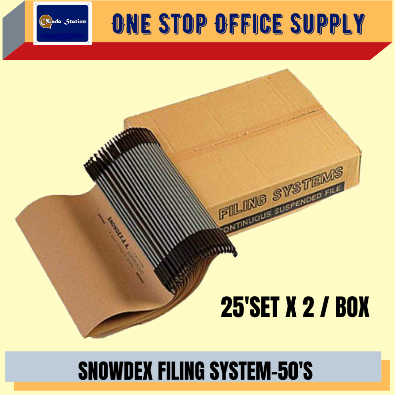 FILING SYSTEMS CONTINUOUS SUSPENDED FILE-50'S / SNOWDEX / FILING SYSTEMS / Filling System