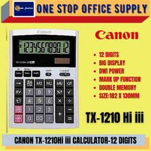 Load image into Gallery viewer, CANON CALCULATOR TX-1210 HI III / AS-2222/ 12 DIGITS/CANON / TX-1210/AS-2222/CALCULATOR
