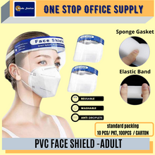 Load image into Gallery viewer, PVC Adult Face Shield / Transparent Full Face Shield / Protective Face Shield / Clear Face Shield
