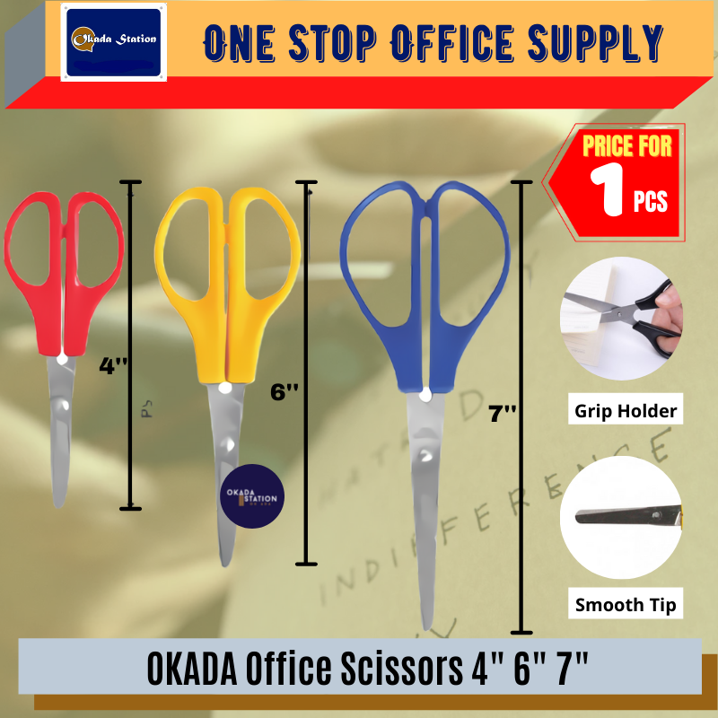 Scissors / Office Scissors / Gunting Sekolah / Gunting Kertas / 4