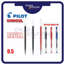 Load image into Gallery viewer, Pilot WinGel Pen (Refill) 0.5mm / Gel Pen refill / 0.5mm / Refillable Pen / Ink Gel Pen #Red/Blue/Black
