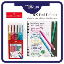 Load image into Gallery viewer, Faber-Castell RX Gel Bright Colour Set of 5 (0.7mm) / RX Gel / Gel Pen / Bright Colour Set / 5 IN 1
