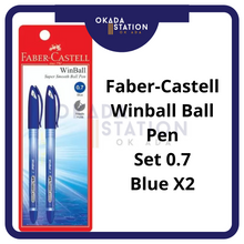 Load image into Gallery viewer, Faber-Castell Winball Ball Pen Set (2&#39;s) (0.7mm) / Ball Point Pen / Value Pack / Value Set
