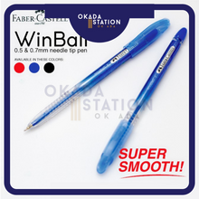 Load image into Gallery viewer, FABER-CASTELL WINBALL PEN (0.5/0.7mm) / Ball Point Pen (Black / Blue / Red)
