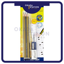 Load image into Gallery viewer, STAEDTLER 118 2B PENCIL / Exam Set / School Set / Triangle Pencil
