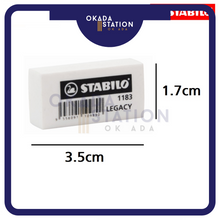 Load image into Gallery viewer, Stabilo Legacy Eraser 1183 (50&#39;s) / 1183C Rubber / Pemadam Office / Colour / White Eraser
