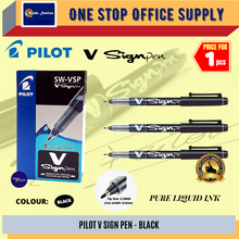 Load image into Gallery viewer, PILOT V Sign Pen 2.0MM (Black) / Signature Pen / V SIGN PEN / Signage Pen / PILOT
