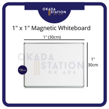 Load image into Gallery viewer, OKADA MAGNETIC WHITEBOARD -ALL SIZE (SMALL) / Papan Putih / Papan Tulis / Magnetic Whiteboard
