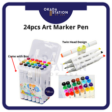 Load image into Gallery viewer, Double Head Art Marker Pen Set / Educational Toys / Drawing Marker Set / Double Tip Marker / Copic Marker
