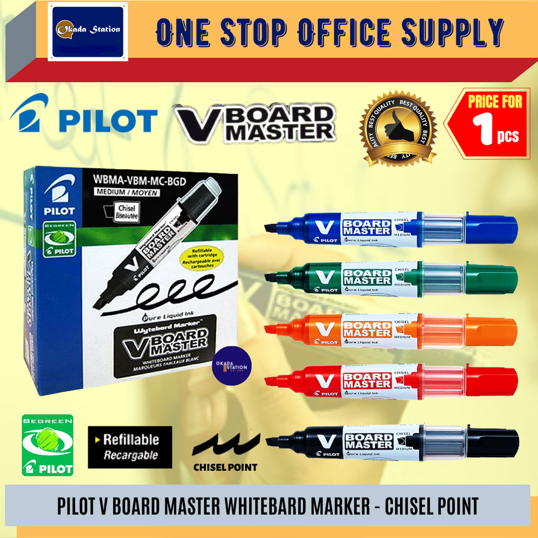 Pilot V Board Master Marker Refill (Refill) / Pilot Marker Pen Refill Cartridge / Pilot Whiteboard Marker Refill