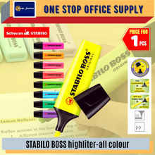 Load image into Gallery viewer, STABILO Boss ORIGINAL Highlighter / Pen Penanda / Text Marker / Texliner Highlight Pen / Boss Highlighter
