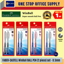 Load image into Gallery viewer, Faber-Castell Winball Ball Pen Set (2&#39;s) (0.5mm) / Ball Point Pen / Value Pack / Value Set
