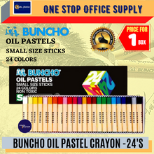 Load image into Gallery viewer, BUNCHO Oil Pastels (24&#39;s) / Crayon / BUNCHO Crayon / Color / Colour / Oil Pastel / Oil Pastels / Buncho
