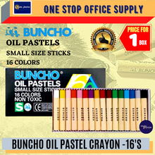 Load image into Gallery viewer, BUNCHO Oil Pastels (16&#39;s) / Crayon / BUNCHO Crayon / Color / Colour / Oil Pastel / Oil Pastels / Buncho
