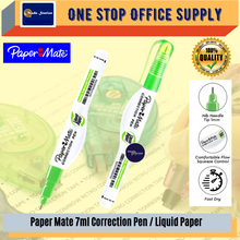 Load image into Gallery viewer, Papermate 7ml Liquid Paper / Liquid Correction Pen / Correction Liquid 7ml / Paper Mate
