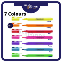 Load image into Gallery viewer, Faber-Castell Highlighter Pen 38 / Pen Penanda / Textliner 38 / Highlighter / Cyber Fluorescent Colour
