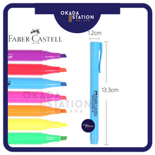 Load image into Gallery viewer, Faber-Castell Highlighter Pen 38 / Pen Penanda / Textliner 38 / Highlighter / Cyber Fluorescent Colour
