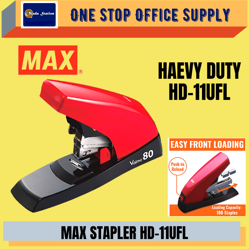 MAX STAPLER FLAT CLINCH HD-11UFL / MAX / STAPLER / HD-11UFL