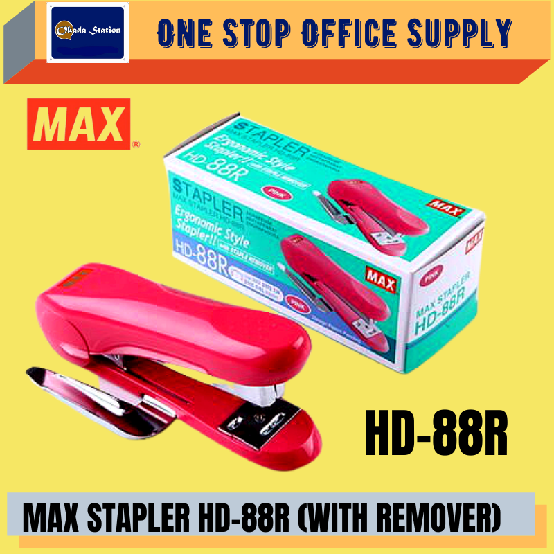 MAX STAPLER HD-88R / MAX HD-88R / MAX Stapler with Remover / HD 88R / MAX Stapler